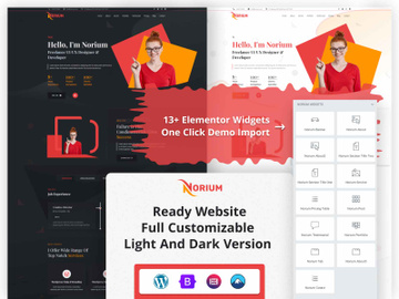 Norium – Portfolio WordPress Theme