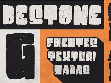 Destone Display Font Demo