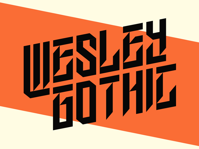 Wesley Gothic | 免费字体(Wesley Gothic | Free Font)插图