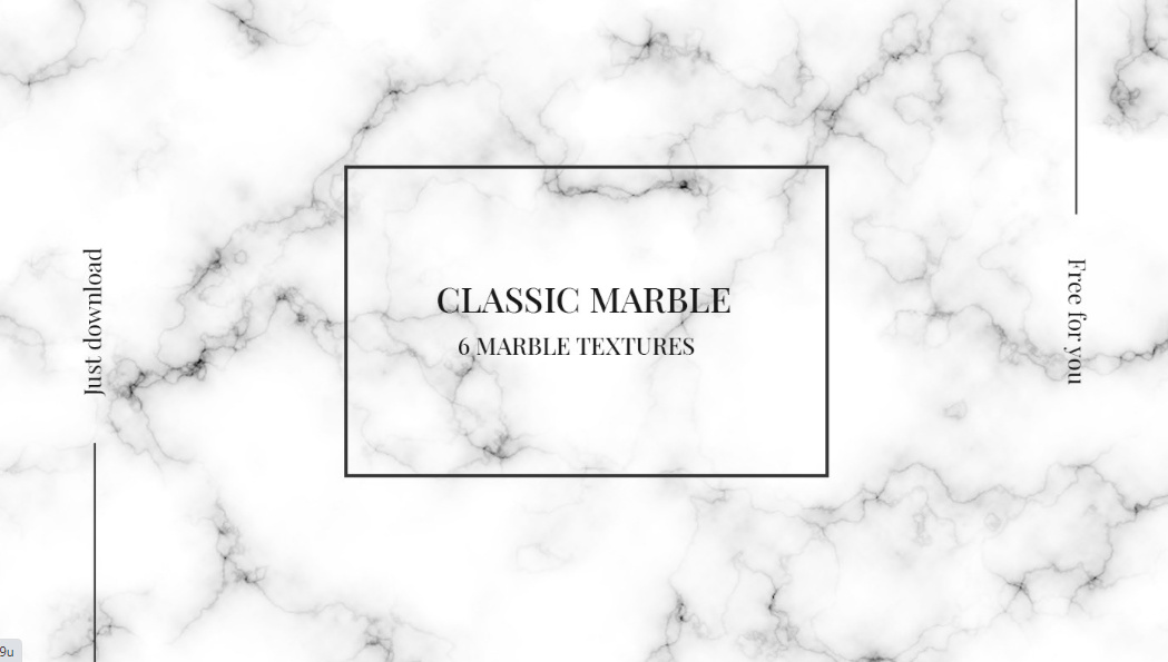 经典的大理石纹理(Classic Marble Textures)插图