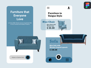 Furniture App UI Design