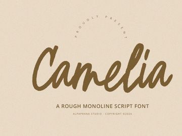 Camelia - Script Font