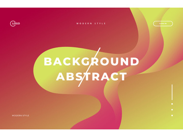 Colorful Abstract Background liquid gradient trendy