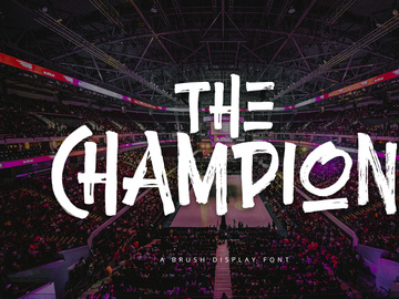 Champion - Brush Font