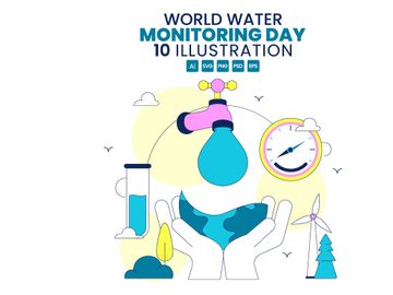 10 World Water Monitoring Day Illustration