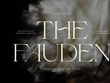 Fauden | Modern Display Serif
