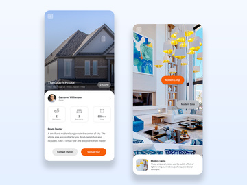Virtual home tour app
