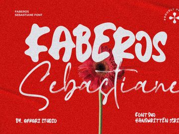 Faberos Sebastian - Font Duo Handwritten and Script Font