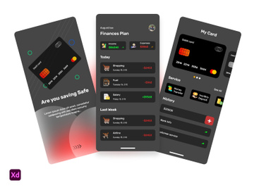 Finance Banking App Design