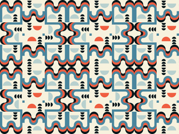 Seamless geometric pattern