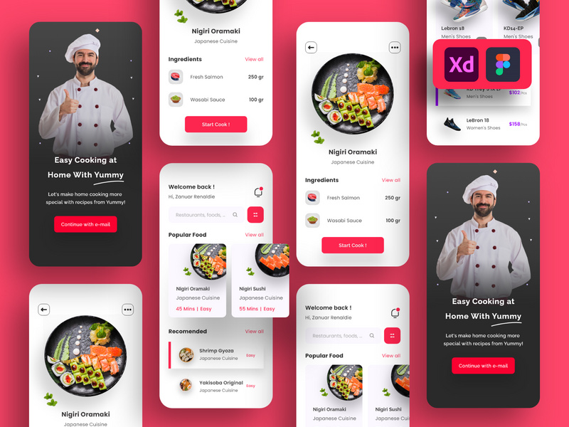 Recipe Cooking Food App by Infinity_Labs ~ EpicPxls