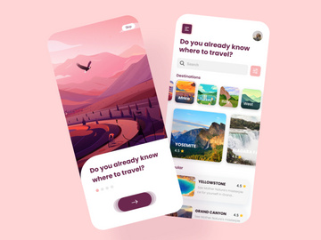 Travel App UI