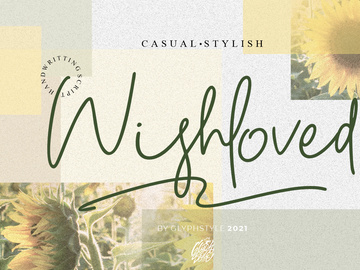 Wishloved Handwritten Script