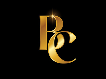 Initial Monogram Letter B C Logo Design Vector. Graphic Alphabet Symbol For Corporate Business