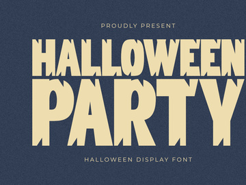 Halloween Party - Display Font