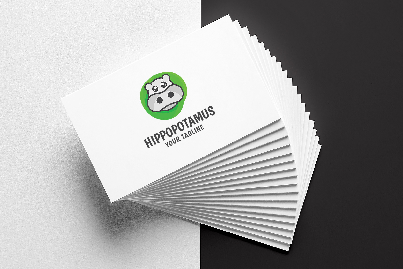 unique hippos - Logo-Vorlage