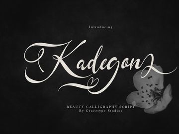 Kadegon | Beauty Calligraphy Script