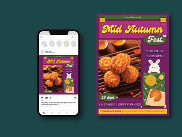 Mid Autumn Festival Flyer