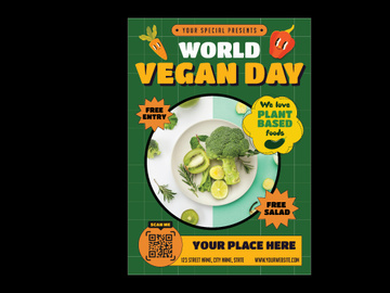 Vegetarian Day Flyer