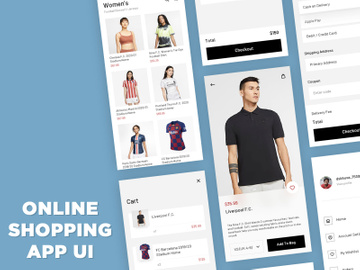 Online Shopping App UI