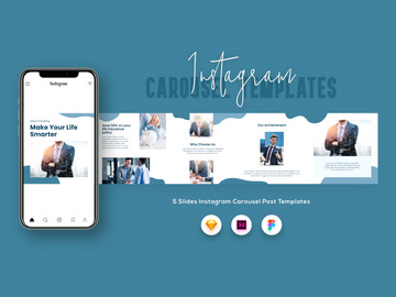 Insurance Carousel Template for Instagram