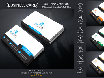 Corporate Business Card Design Template