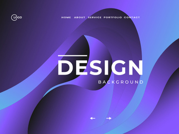 Minimalist Abstract Background Dynamic Wave