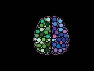 Modern and simple logo design for a brain, Brain logo icon sign symbol.