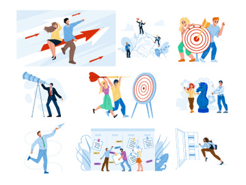 Strategy aim target characters