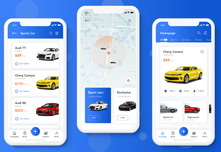 Car Rental App by Enura UIs EpicPxls