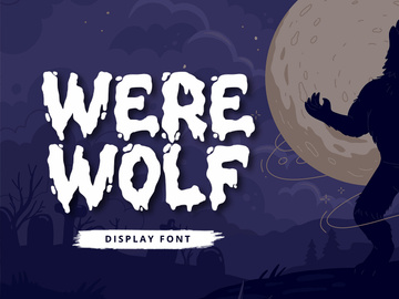 Werewolf - Display Font