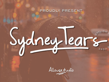 Sydney Tears - Stylish Signature Font