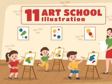 11 Art School of Painting Illustration