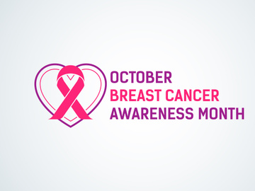 Breast cancer day. October is breast cancer awareness month.