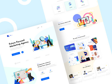 Agency Landing page