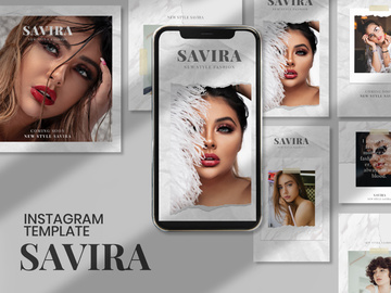 Savira Instagram Template