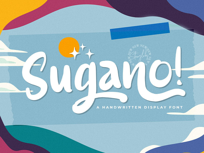 Sugano - Handwritten Font by Stringlabscreative ~ EpicPxls