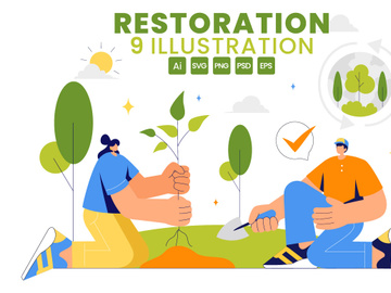 9 Forest Restoration Illustration