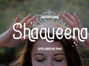 Shaqueena - Cute Display Font