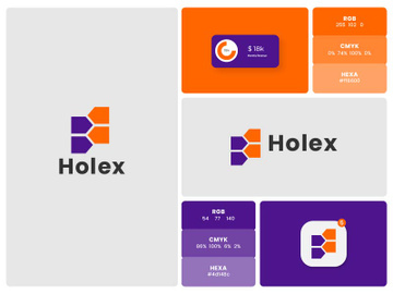 Modern Letter H Logo Design - Lettermark Logo - Creative Logo