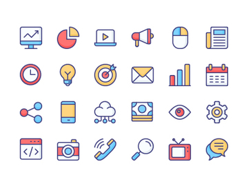 Marketing Icon Set
