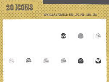 Christmas beanies  illustration images icons