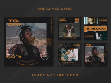 Social Media Post Square Creator