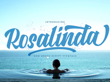 Rosalinda - Bold Script Font