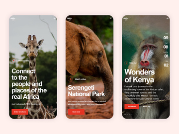 Africa Travel UI Kit