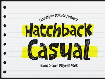 Hatchback Casual | Hand Drawn Playful