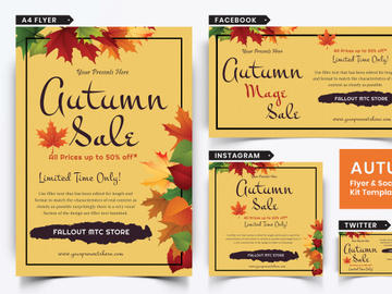 Autumn Festival Flyer & Social Media Pack-10