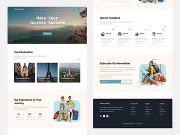 Tour & Travel - Travel landing page 5