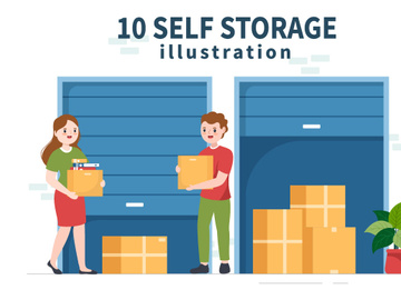 10 Self Storage Design Illustration