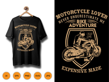 Expensive Motorcycle Lover T Shirt Bike Adventure T-Shirt
